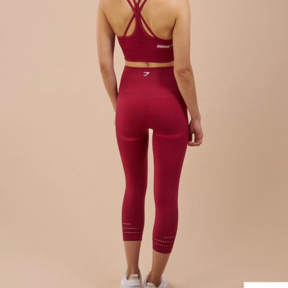 GYMSHARK High Waisted Seamless Cropped Leggings